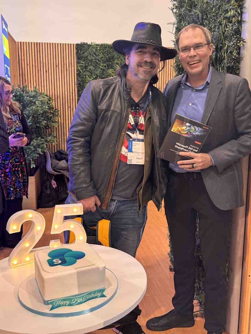āļø A Special ESPC25 Moment: Handing My Book to Adam Harmetz